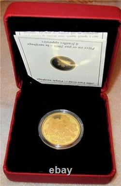 2008 Canada $350 Dollars 99999 Pure Gold Coin, Purple Saxifrage, Early #439