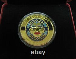2008 Canada Four Seasons Moon Mask $300 Gold Coin