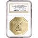 2008 Humbert 2.5 Oz California Gold Commemorative $50 Ngc Gem Proof Ultra Cameo