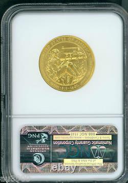 2008-W $10 GOLD COMMEMORATIVE FIRST SPOUSE Van Buren's Liberty NGC MS70 MS-70