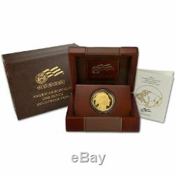 2008-W 1 oz Proof Gold Buffalo (withBox & COA)