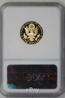 2008 W Bald Eagle $5 Proof Dollar Gold PF70 NGC US Mint Commemorative Coin