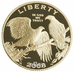 2008-W Bald Eagle $5 Proof Gold Commemorative