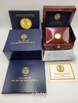 2009 $20 UHR Ultra High Relief Double Eagle 1 oz. 9999 Gold Coin COA & OGP