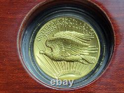 2009 $20 UHR Ultra High Relief Double Eagle 1 oz. 9999 Gold Coin COA & OGP
