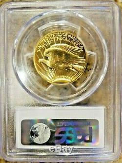 2009 $20 Ultra High Relief Gold Double Eagle PCGS MS70 with box, COA & book