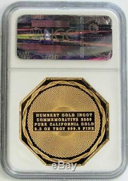 2009 Gold 2.5 Oz Commem 1852 Humbert California Gold Ngc Gem Proof Ultra Cameo