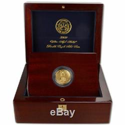 2009 US Mint $20 Ultra High Relief Double Eagle Gold Coin with Box, COA & Book