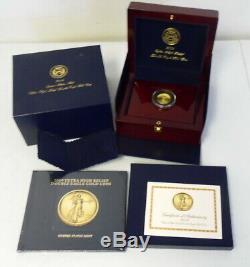 2009 US Mint $20 Ultra High Relief Double Eagle Gold Coin with Box, COA & Book