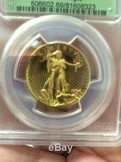 2009 Ultra High Relief $20 Double Eagle PCGS 69PL 30th Anniversary Holder
