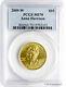 2009-w $10 Anna Harrison First Spouse Gold Coin Pcgs Ms70