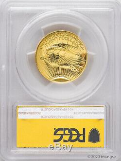 2009-W $20 Ultra High Relief Double Eagle Gold Coin PCGS MS69 Gold Foil Label