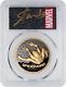 $200 2017 Spiderman Commemorative Gold Coin Pcgs Pf70dcam Fdi With Stan Lee Sign