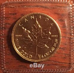 2010 Canada 1/4 oz. Gold Maple Leaf BU Coin