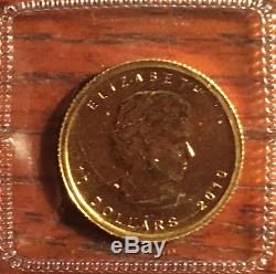 2010 Canada 1/4 oz. Gold Maple Leaf BU Coin