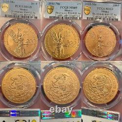 2010 Mexico Gold 200 Pesos Bicentenary Commemorative MS-69 PCGS Mexican Gold