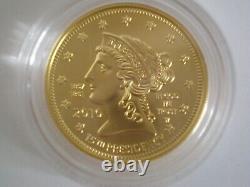 2010-w James Buchanan's Liberty First Spouse 1/2 Oz, Gold Uncirculated Coin X67