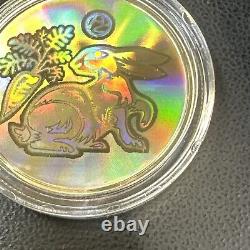 2011 $150 Canada Year of the Rabbit Hologram Gold Coin SEALED With OGP