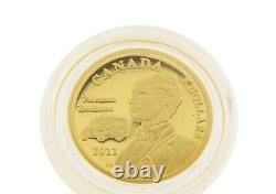 2011 Canada $5 1/10oz 75th Anniversary of Dr. Norman Bethune Pure Gold Coin RCM