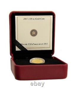2011 Canada $5 1/10oz 75th Anniversary of Dr. Norman Bethune Pure Gold Coin RCM