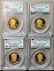 2011-w $10 First Spouse Gold 4 Pc Full Year Set Pr69 Dcam Pcgs First Strike