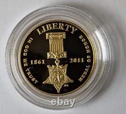 2011-W $5 Medal of Honor, DC (Proof)