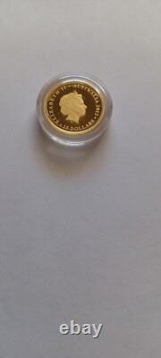 2012-P $15 Australia Gold Coin 1/10 oz. Kola Proof WithCOA Limited Mint #1063 UNC