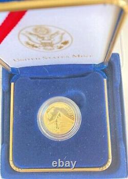 2012 STAR-SPANGLED BANNER $5 GOLD PROOF Commemorative Coin Boxed COA