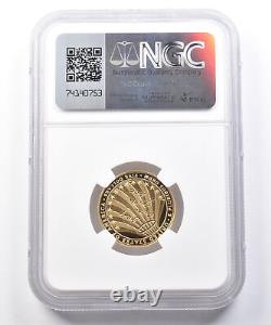 2012-W $5 Star Spangled Banner Gold Commemorative PF70 UCAM NGC 3868