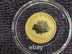 2013 1/10 Oz Gold Australian/American Memorial Coin