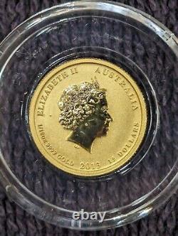 2013 1/10 Oz Gold Australian/American Memorial Coin