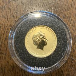 2013 1/10 Troy Ounce Gold Australia WW II Commemorative Coin BU Proof. 9999