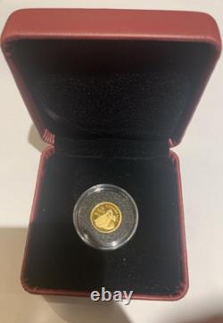 2013 1/25 Of An Ounce Gold Coin In Art Royal Canadian Mint