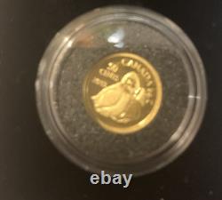 2013 1/25 Of An Ounce Gold Coin In Art Royal Canadian Mint