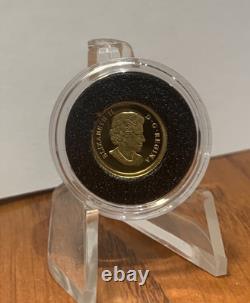 2013 1/25 Of An Ounce Gold Coin In Art Royal Canadian Mint