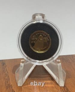 2013 1/25 Of An Ounce Gold Coin In Art Royal Canadian Mint