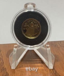 2013 1/25 Of An Ounce Gold Coin In Art Royal Canadian Mint