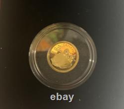 2013 1/25 Of An Ounce Gold Coin In Art Royal Canadian Mint