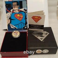 2013 $75 Superman 14kt Gold Coin Canada 75th Anniversary Superman Early Years