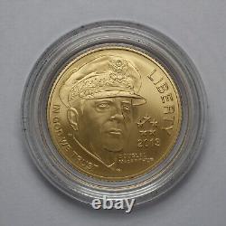 2013 P $5 Five Star Generals (MacArthur) Uncirculated Gold Coin