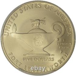 2013-P US Gold $5 5-Star Generals Commemorative BU PCGS MS69