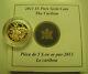 2013 Proof $5 O Canada #3-caribou. 9999 Gold 1/10oz Coin & Coa Only