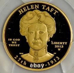 2013-W $10 Helen Taft First Strike Spouse Gold PR69 DCAM PCGS 927439-22