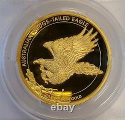 2014 Australia Australian 2 oz Wedge-Tailed Eagle HR Proof Gold Coin PCGS PR70
