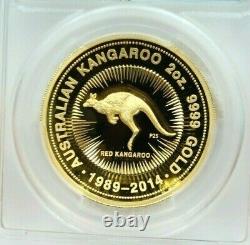 2014 Australia Gold 200 Dollars Kangaroo Pcgs Pr 70 Dcam Only 250 Minted 2 Ozs