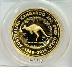 2014 Australia Gold 200 Dollars Kangaroo Pcgs Pr 70 Dcam Only 250 Minted 2 Ozs