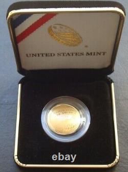 2014 Baseball 1/4 Oz quarter ounce gold commemorative proof coin UNC
