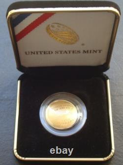 2014 Baseball 1/4 Oz quarter ounce gold commemorative proof coin UNC