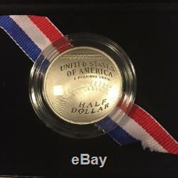 2014 Baseball Hall of Fame 6 Coins Set(2-$5 Gold, 2- $1 Silver, & 2-Half Dollar)