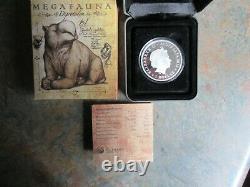 2014 Canada Woolly Mammoth G$5 Er Pf70 Ucm 2015 Wolpertinger & 2014 Diprotodon